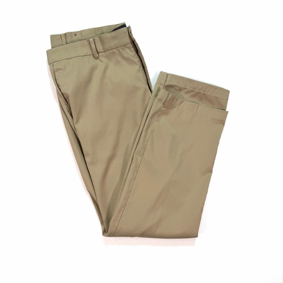 Nike Other - Nike Men's Standard Fit Dri-Fit Golf Pants Size 36 x 32 36/32 Khaki Brown Tan